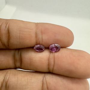 พลอยแซฟไฟร์สีชมพูธรรมชาติ2.02 CT เจียระไนทรงรีพร้อมความมันวาวสีชมพูสดใสสำหรับทำเครื่องประดับได้รับการอบด้วยความร้อน - Product Image 6