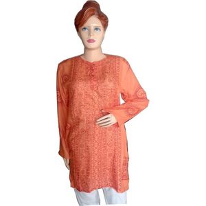 KVR alta calidad 100% algodón Om Kurta personalizado Anti-Technics indio y paquistaní exportación estilo ropa precios al por mayor - Product Image 1