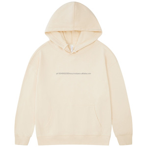 Men's Hoodies & Sweatshirts Distributor Fabric Hooded High Quality Fashion Casual Knitted Blank custom hoodies puff print - Product Image 1