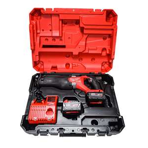 Sierra Recíproca Inalámbrica de 18V con Batería de Iones de Litio, Kit Eléctrico de Grado Industrial para Cortar Metal y Madera - Product Image 5