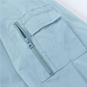 เสื้อแจ็กเก็ตบอมเบอร์สำหรับผู้ชายปรับได้ด้านหน้าระบายอากาศได้ดีเป็นมิตรกับสิ่งแวดล้อมมีสไตล์ - Product Image 5