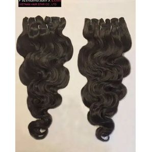 ผมต่อของมนุษย์ผม100% ผมลอนตรงเรียบเนียนแบบไม่ใส่สารเคมีสีตามสั่ง - Product Image 4