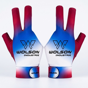 Guantes Profesionales de Alta Calidad para Billar, Transpirables, con Diseño de Tela Anti-Fricción - Product Image 1