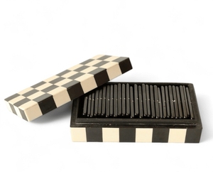 Juego de Dominó de Resina con 28 Fichas en Caja con Buena Altura, Clásico y Profesional - Product Image 2