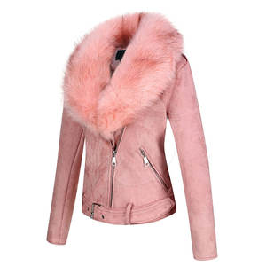 Cómoda chaqueta de cuero al mejor precio, chaqueta de cuero para mujer, chaqueta de cuero teñida Lisa a la venta - Product Image 2