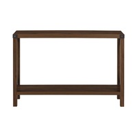 Console d'entrée de ferme moderne Table d'accent pour l'entrée en bois de mangue-marron