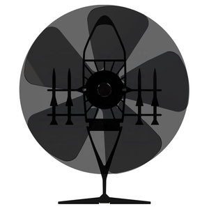 Ventilador ecológico <span class=keywords><strong>de</strong></span> 5 aspas para helicóptero, estufa <span class=keywords><strong>de</strong></span> madera, estufa <span class=keywords><strong>de</strong></span> <span class=keywords><strong>leña</strong></span>, estufa <span class=keywords><strong>de</strong></span> calor, para Pellet/<span class=keywords><strong>ladrillo</strong></span>/estufa - Product Image 3