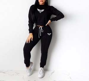 เสื้อครอปมีฮู้ดแบบสวมหัวสำหรับสตรีทแวร์ผ้าคอตตอนผ้าฟลีซระบายอากาศได้ดีเป็นมิตรกับสิ่งแวดล้อมผ้า100% โลโก้ได้ตามต้องการ - Product Image 3