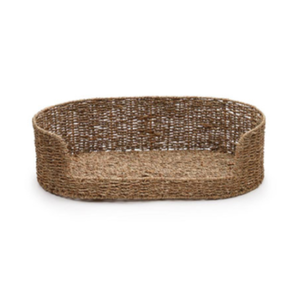 Handwoven natural seagrass pet <b>dog</b> <b>bed</b> comfortable pet <b>beds</b> accessories eco-friendly pet <b>beds</b> for <b>dogs</b> from Vietnam - Product Image 2