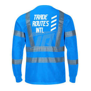 Ensemble de travail personnalisé Chemise boutonnée à bavette en polyester durable Col ras du cou-Conceptions résistantes aux intempéries pour les environnements de travail difficiles - Product Image 3