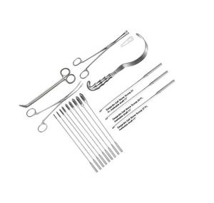 Fuente de alimentación manual de 16 piezas, suministro sanitario, juego de instrumentos quirúrgicos de vejiga, estándar de seguridad MOL - Product Image 2