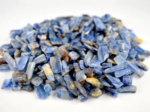 Cristal brut de kyanite naturelle bleue, pierre brute, cristal brut, Dhorgems Rajasthan, pour la fabrication de bijoux - Product Image 5