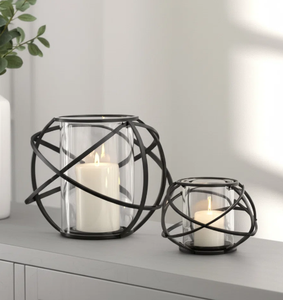 Elegant Decorative Aluminum Tea <b>Light</b> Holder Handmade Portable Durable Modern Stylish Home Decoration for Bedroom Office Wedding - Product Image 3
