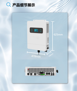Inversor <span class=keywords><strong>Solar</strong></span> Híbrido de 6KW, 8KW, 10KW, 11KW, 110V/220V, 5KW a 15KW, Bifásico, de Baja Frecuencia, con <span class=keywords><strong>Controlador</strong></span> de Carga <span class=keywords><strong>MPPT</strong></span> para el Hogar - Product Image 6
