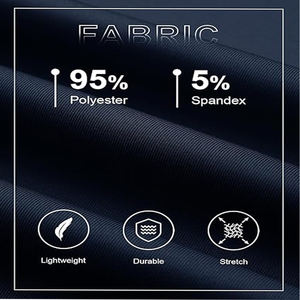 Melbo Sports Ensemble de sport d'hiver pour hommes, col rond, chaud, jogging, gymnastique, entraînement, respirant, 100% coton, polaire - Product Image 6