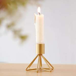 เชิงเทียนเหล็กสีทองเชิงเทียนคริสมาสต์ในร่มและกลางแจ้งตกแต่งคริสต์มาสปาร์ตี้ปีใหม่ขายดี - Product Image 6