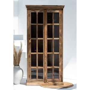 Armoire verre et bois - Product Image 1