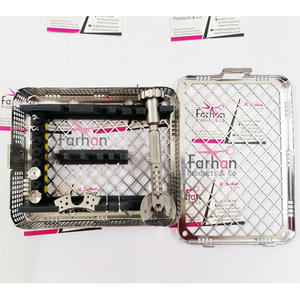 BENEX II Kit d'extraction dentaire complet avec support et panier pour cliniques Kits d'instruments dentaires - Product Image 1