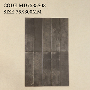 Azulejos de Porcelana de Diseño Moderno <span class=keywords><strong>Serie</strong></span> 2024, 75*300MM, Aptos para Paredes y Pisos Interiores de Hoteles - Product Image 2