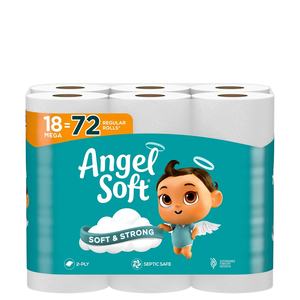 Papel higiénico Angel Soft de 2 capas, 18 mega rollos - Product Image 1