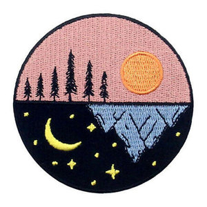 Patch brodé en tissu sergé, prix d'usine, bonne qualité, logo personnalisé, tendance, à repasser, léger, unisexe - Product Image 2