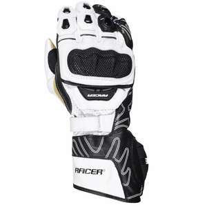 2025 Gants en cuir noir respirant Gants de course de moto pour les sports d'hiver - Product Image 2