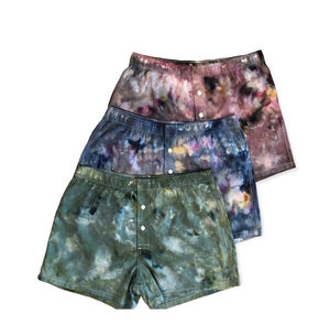 Haute qualité mode été hommes taille haute Tie Dye shorts séchage rapide respirant sur mesure tie dye Shorts avec taille personnalisée - Product Image 5