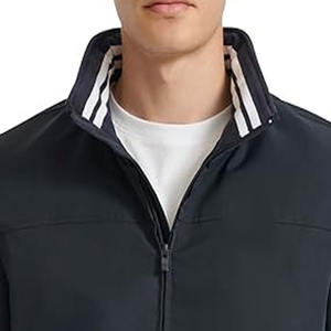 เสื้อแจ็กเก็ตสีทึบสำหรับผู้ชายเสื้อแจ็กเก็ตเลตเตอร์ทีมตัวแทนออกแบบโลโก้ได้ตามต้องการ - Product Image 2