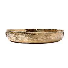 Utensilios de cocina de forma ovalada, bandeja para servir, detalles intrincados para cenar, bandeja para servir de latón Vintage, cocina, decoración del hogar, uso de pieza central - Product Image 6