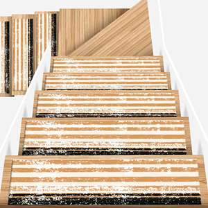 พรมสีดำ, พรมสีส้ม, พรมมินิมอล, พรมโมเดิร์น, พรมพิมพ์ลาย, โกเบลน - Product Image 2