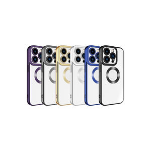 Étui en silicone liquide TPU noir avec découpe du logo ASMA pour iPhone 15 Pro avec protection de l'appareil photo et personnalisable avec votre logo - Product Image 2