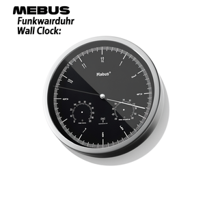 MEBUS Funkwanduhr Wall <b>Clock</b> - Product Image 2