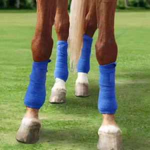 Vendas de Polo para Caballos de Forro Polar Transpirable, Vendaje Elástico Resistente para Entrenamiento, Ejercicio y Prevención de Lesiones - Product Image 4