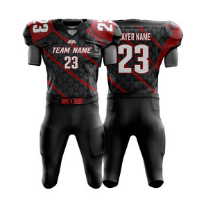 Custom Logo American Football Sportswear Set Breathable TWILL <b>Padded</b> <b>Pant</b> Shirt Plus Size Quick Dry Men's Tackle Style Superior - Product Image 1