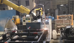 <span class=keywords><strong>Robot</strong></span> compact Fanuc M-10iD/12, charge utile 145 kg, portée 1441 mm, 6 axes avec PLC et moteur, grille personnalisée, protection IP67 pour soudage laser - Product Image 4