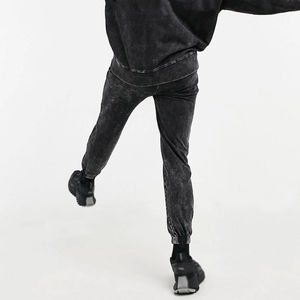 2025 caliente nuevo diseño azul cielo 100% algodón lavado ácido Sudadera con capucha conjunto de pantalón Mujer chándal Vintage lavado chándal de gran tamaño para Unisex - Product Image 5