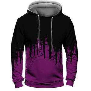 เสื้อฮู้ดดี้พิมพ์ลายแบบซับลิเมชั่นสำหรับผู้ชาย ราคาโรงงานออนไลน์ จัดส่งฟรี สินค้าสั่งทำพิเศษ เสื้อฮู้ดดี้ผ้าฝ้ายพิมพ์ลายแบบซับลิเมชั่นสำหรับผู้ชายและผู้หญิง - Product Image 3