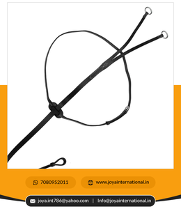 Martingale หนังแบนสำหรับวิ่ง,แผ่นหนังม้าติดหน้าอกทำจากหนังแท้ - Product Image 2