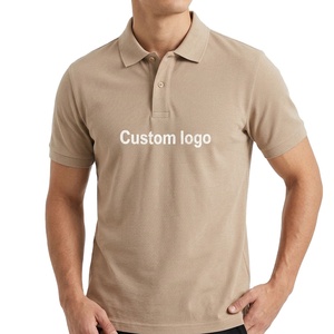 เสื้อโปโลชายคุณภาพสูง ผ้าฝ้ายแท้ สกรีนโลโก้ได้ ระบายอากาศ แห้งเร็ว แขนสั้น - Product Image 3