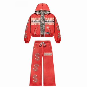 Streetwear personnalisé Survêtement Ensemble Deux Pièces À Capuche Et Joggers Coupe Surdimensionnée Mode Sportswear En Gros Pour Hommes Femmes - Product Image 6