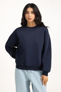 2024_25 Trendy Premium Quality Custom logo Cotton Streetwear <b>Jumper</b> Womens Oversized Crewneck Outdoor Sweatshirts Hoodie Unisex - Product Image 4