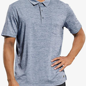 Vente en gros de t-shirts polo en coton doux de haute pureté personnalisés polos pour hommes pour le personnel avec logo - Product Image 1