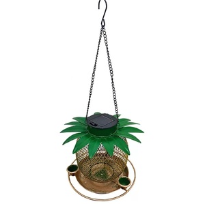 Comedero de pájaros de Metal de 5L único, proveedor indio, tazón estilo tarro de hierro con cadena colgante para jardín, césped, Hotel, precio de descuento - Product Image 1