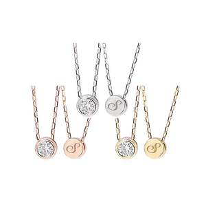 Jeulia Custom <b>Initial</b> Gold Plated Rope <b>Chain</b> Necklace with Zircon - Product Image 3