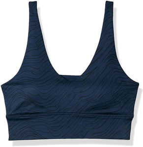 Soutiens-gorge de yoga de sport de meilleure qualité pour les femmes sans couture dans le dos soutien-gorge uni déchiré respirant prix abordable accepte le service OEM - Product Image 5