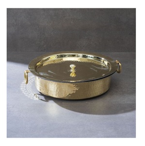 Hot Sell Dernière conception Hotpot en métal Réchauffeur de nourriture Ustensiles de cuisine Casserole design en acier inoxydable - Product Image 2