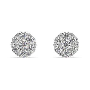 Boucles d'oreilles en diamant de mode d'approvisionnement direct d'usine pour la fête de mariage ou l'usage quotidien disponibles pour la vente au détail de commerce électronique - Product Image 3