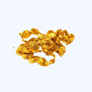 Colgantes de Gota dorados, cuerdas de flores de Gota para decoración de boda india, telón de fondo, guirnalda de Gotta Patti, colgantes de flores artificiales de Gota - Product Image 3