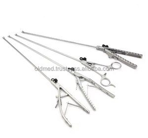 Porte-aiguilles manuel en acier pour instruments de simulation laparoscopique, outil d'entraînement professionnel avec diverses poignées - Product Image 2