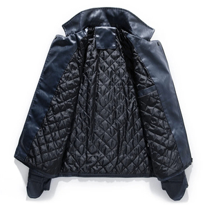 Veste de moto d'hiver décontractée pour homme, en cuir de vache véritable, logo personnalisé, haute qualité, séchage rapide, respirante, grande taille, imperméable - Product Image 4